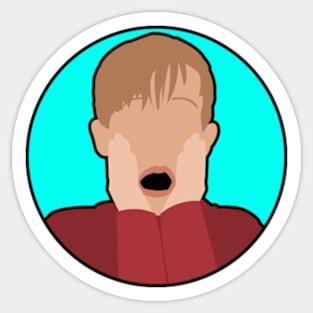 Kevin McAllister Scream - Home Alone Sticker